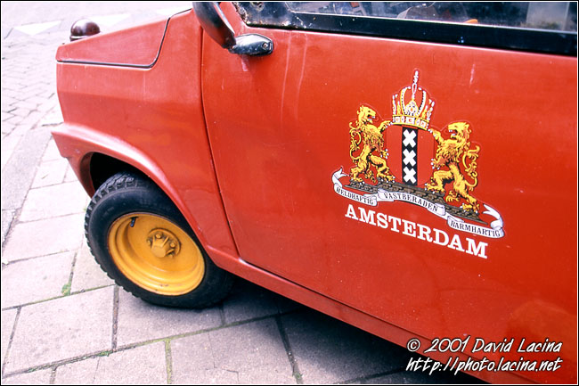 Car On Amsterdam Street - Best Of Netherlands, Netherlands