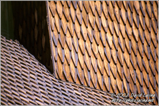 Heddal Church Detail - Best of 2002, Norway