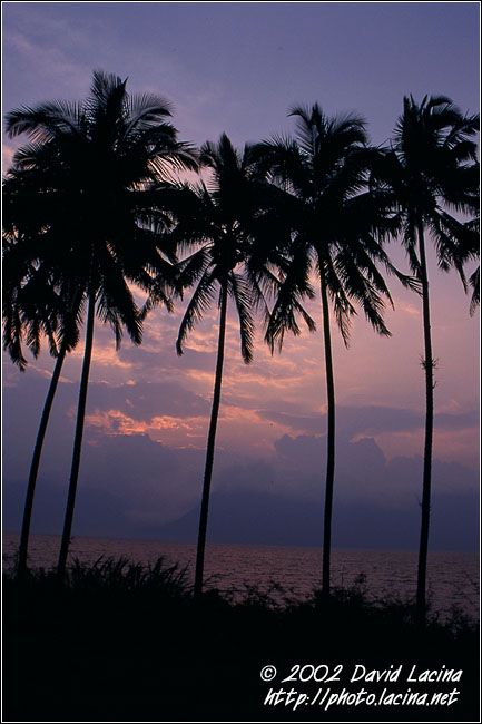 Sunset - Lake Maninjau, Indonesia