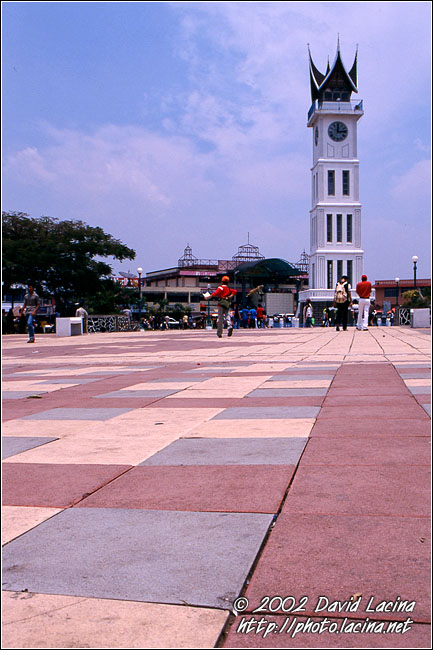 Clocktower In B.tinggi - Minangkabau, Indonesia