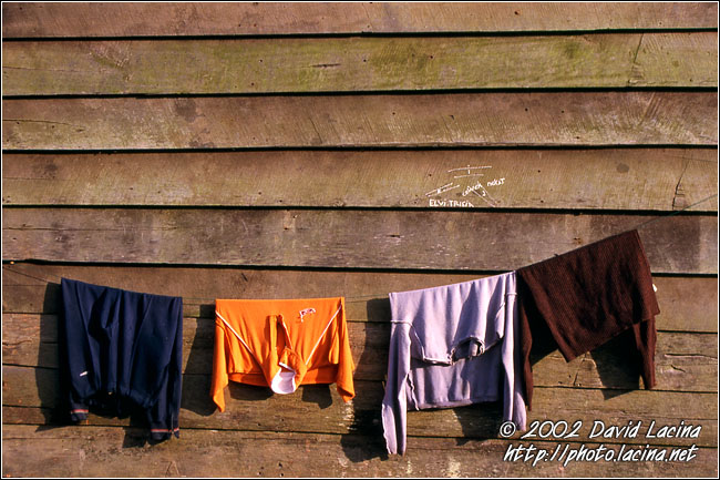 Clothes Abstraction - Kerinci, Indonesia