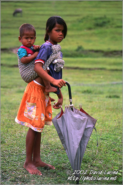 Batak Girl - Lake Toba, Indonesia