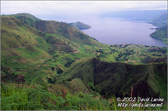 West Part Of Lake Toba - Lake Toba, Indonesia