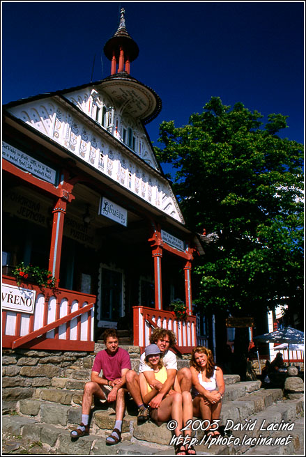 Pustevny - Jarda, Petr, Martina, Monika - Moravia Historical, Czech republic