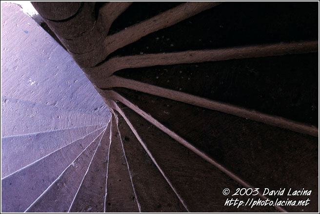 Circular Stair Abstraction - Northern Moravia, Czech republic