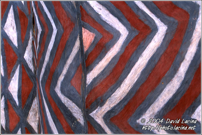 Painting Abstraction - Kassena tribe, Ghana