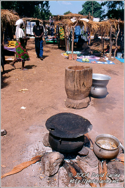 Local Market Restaurant - Local market, Ghana