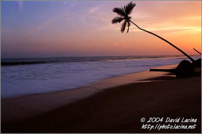 Romantic Sunset - Brenu beach, Ghana