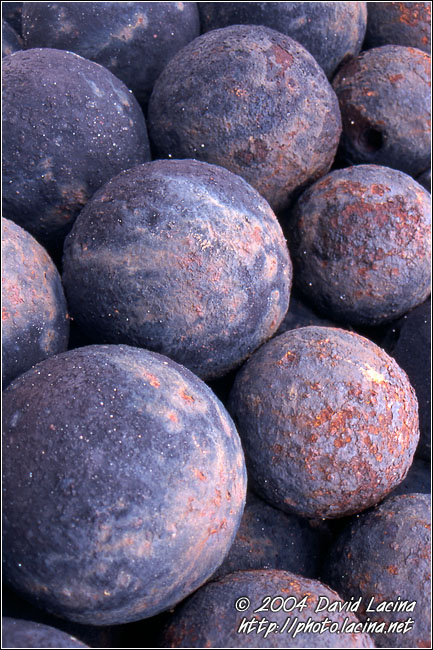 Cannonballs - Cape Coast, Ghana