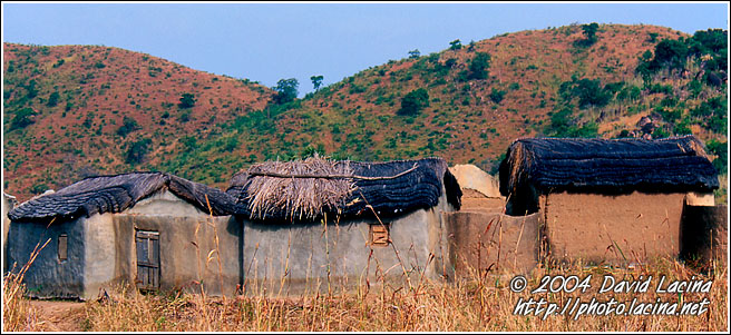 Talensi Architecture - Panoramas, Ghana