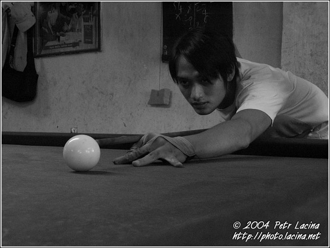 Playing A Pool - Vietnam in B&W, Vietnam