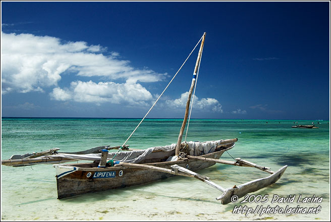Local Boat - Northern Zanzibar, Tanzania