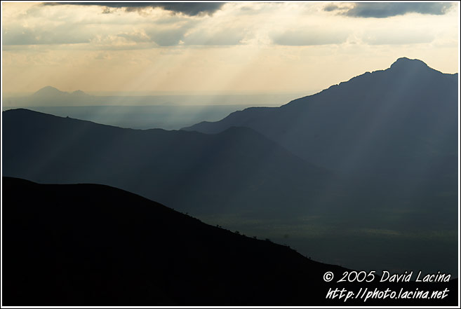 Sunset Over Usambara Mountains - Nature Of Usambara Mountains, Tanzania