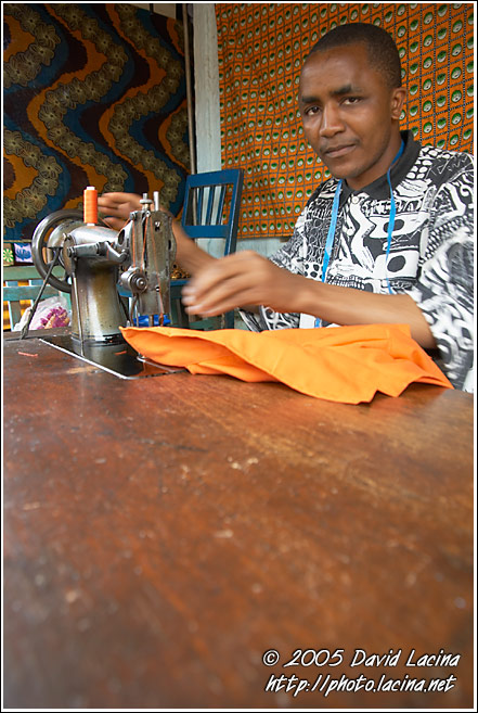 Dressmaker - People Of Usambara Mountains, Tanzania