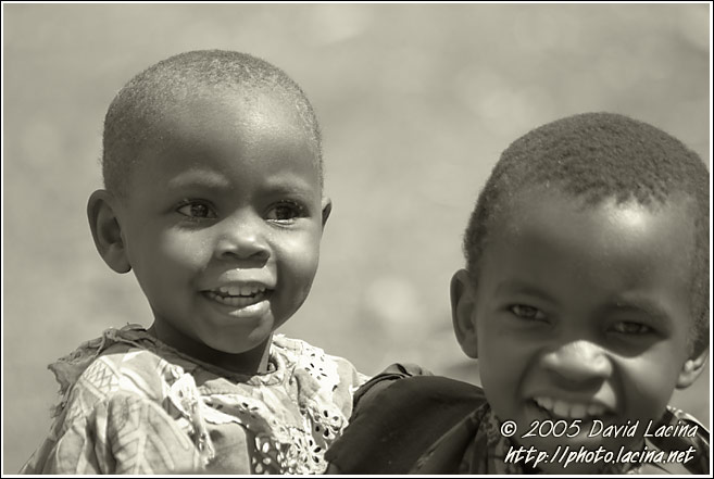 Brothers - Colorized Tanzania, Tanzania