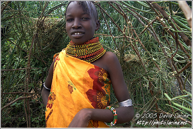 Turkana Girl - Turkana Tribe, Kenya