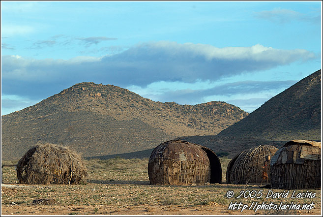Turkana Deserted Village - Turkana Tribe, Kenya