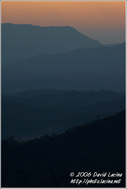 Colours Of Sunset - Kodagu (Coorg) Hills, India