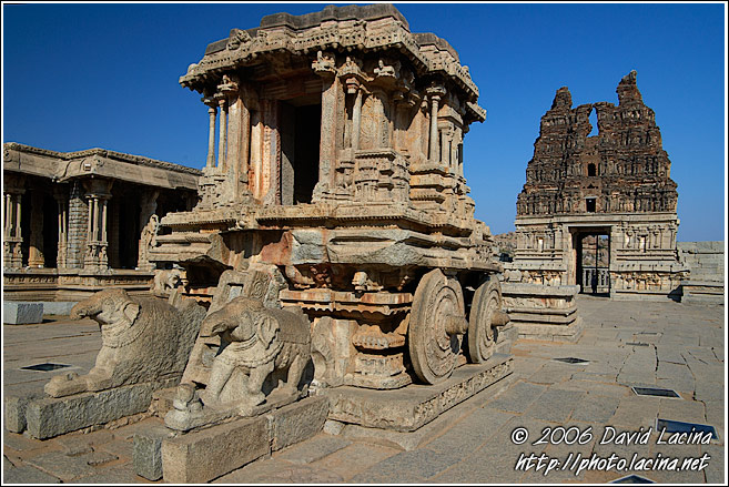 Chariot At Vittala Temple - Hampi Historical, India