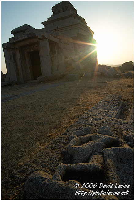 Sunset On Hemakuta Hill - Hampi Historical, India