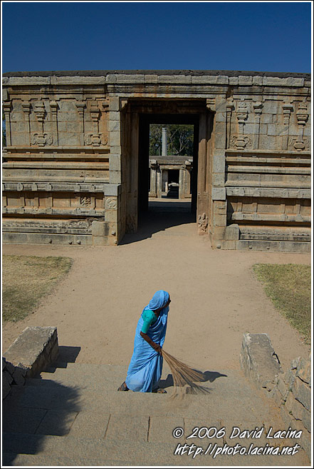 Underground Virupaksha Temple - Hampi Historical, India