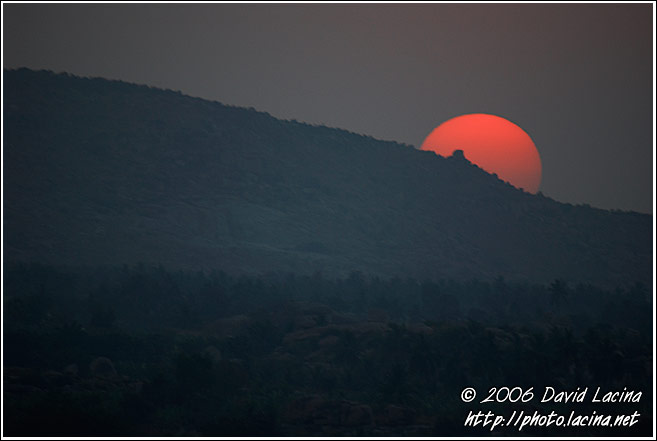 Sunset, Hemakuta Hill - Hampi - Nature, India