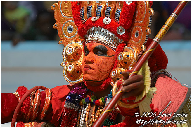 Performing Theyyam - Theyyam Ritual Dance, India