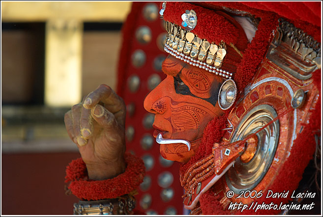 Resting Dancer - Theyyam Ritual Dance, India