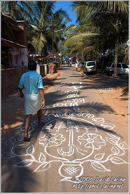 Road Leading To Theyyam Festival - Theyyam Ritual Dance, India