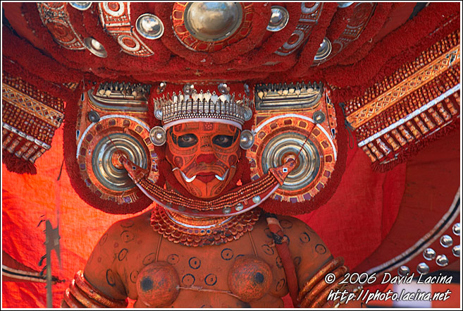 Kolam - The Dancer - Theyyam Ritual Dance, India