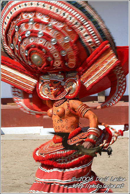 Wild Theyyam Dance - Theyyam Ritual Dance, India