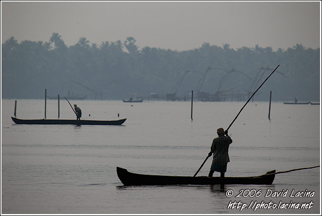 Morning Life On Backwaters - Backwaters, India