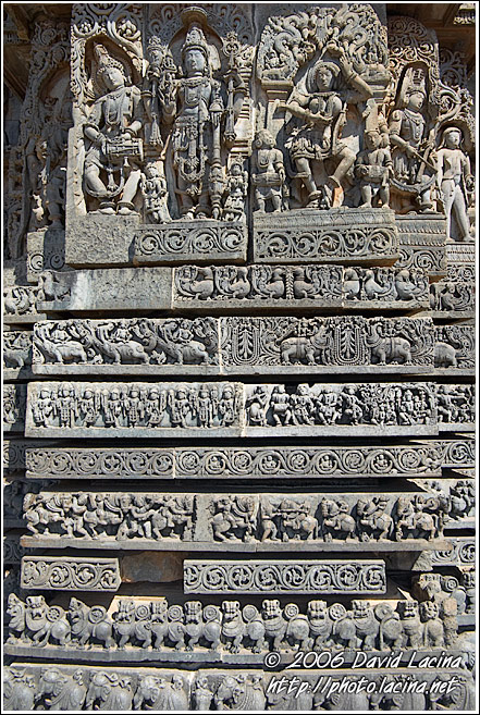 Stunning Carving Of Hoysaleswara Temple - Belur And Halebid, India