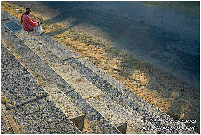 Meditating - Mysore, India