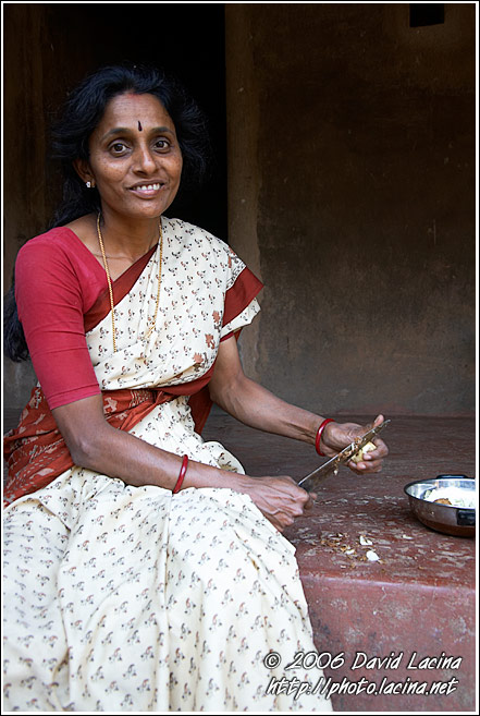 Indian Woman, Coorg (Kodagu) Hills - The People, India