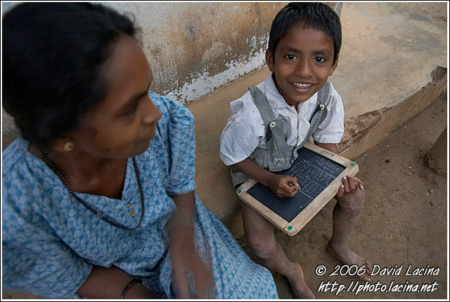 Getting Lessons In The Jungle, Coorg (Kodagu) Hills - The People, India