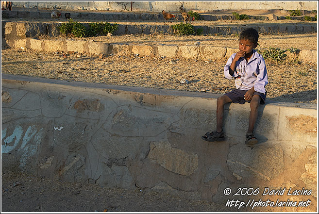 Relaxing, Chamundi Hill, Mysore - The People, India