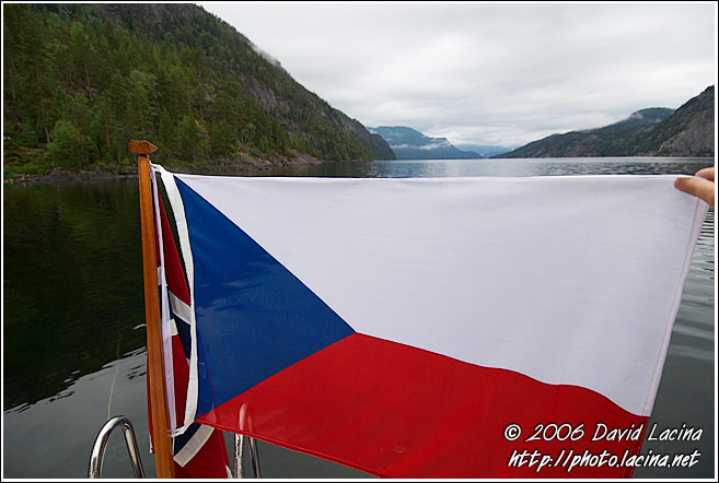 First Czech Boat On Telemarskanalen? - The Telemark Canal (Telemarkskanalen), Norway