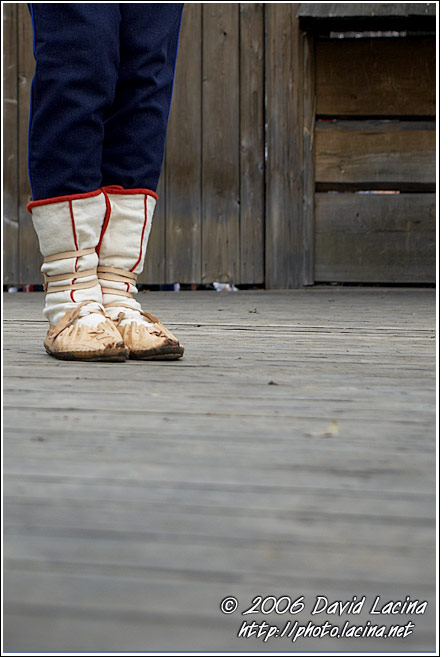 Traditional Wallachian Dancing Shoes - Spring celebrations in Wallachia, Czech republic