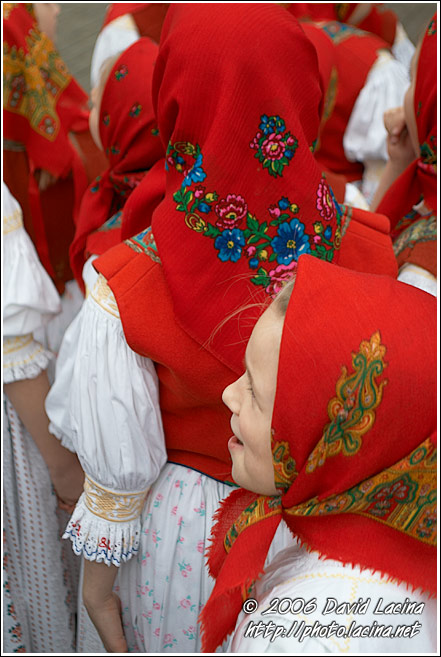 Dancers In Traditional Wallachian Costumes - Spring celebrations in Wallachia, Czech republic