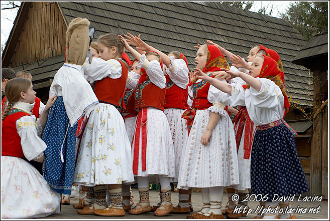 Undressing Morena The Bad Spirit - Spring celebrations in Wallachia, Czech republic