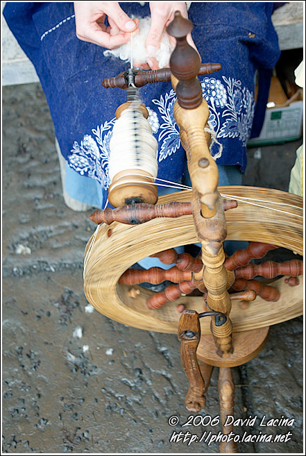 Spinning The Spinning-wheel - Spring celebrations in Wallachia, Czech republic