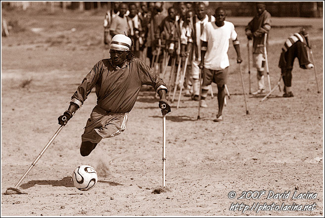 Amputee Football Team Training - Amputee Football Team, Sierra Leone