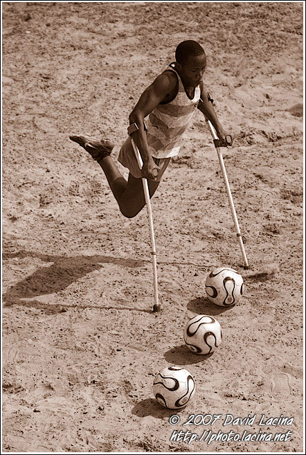 Amputee Team Training - Amputee Football Team, Sierra Leone