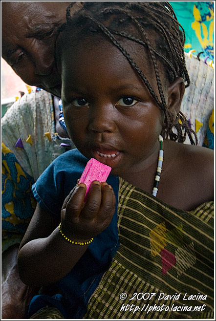 Baby Girl Traveling On A Bus - People And Nature, Sierra Leone