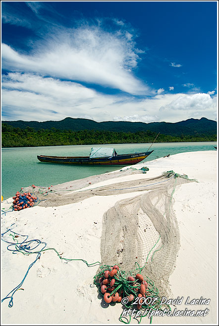 Fishing Net On The Beach - People And Nature, Sierra Leone