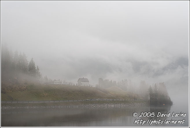 Krøderen Lake - Hemsedal In Winter, Norway