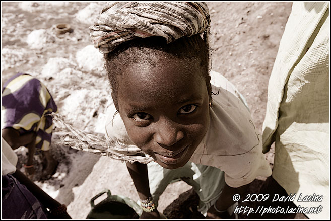 Salt Harvester - Salt Harvesting, Senegal