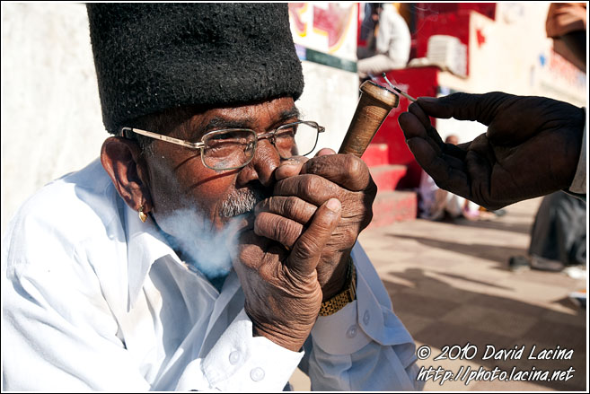 Smoking Pipe - Shekhawati, India