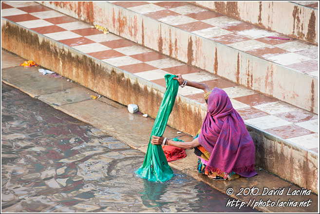 Washing Clothes - Shekhawati, India
